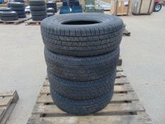 4 x Continental Cross Contact LX 255/70 R16 M and S Tyres