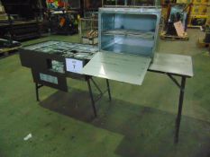 FIELD COOKING OUTFIT No 5 C/W WITH OVEN, GAS PIPES ETC