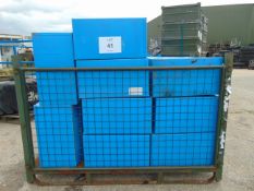 17 x Collapsible Corrugated Plastic Storage Boxes