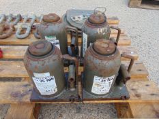 Q 4 x McNair Engineering 35 Tonne Hydraulic Jacks