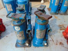 Q 4 Weber 6 Tonne Hydraulic Jacks