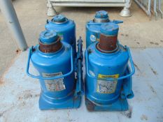 Q 4 Weber 12 Tonne Hydraulic Jacks