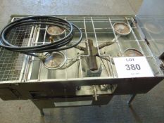 FIELD COOKING OUTFIIT No 5 C/W GAS PIPES AND OVEN - EX RESERVE