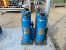 Q 4 Weber 10 Tonne Hydraulic Jacks