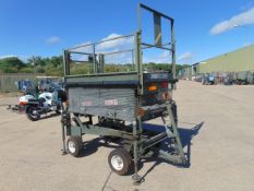 RAF Maintenance Unit UK Lift Hydraulic Access Platform SWL 272 Kgs