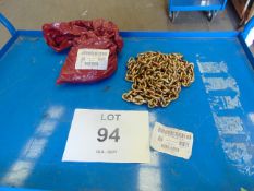 2x UNISSUED 4-5M RECOVERY CHAIN