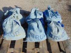 6 x Heavy Duty Unissued RUD 395/85-R20 Snow Chains