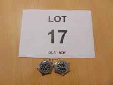 2 X CWC SERVICE WATCHES W10/0552 DATED 1990/1998 NATO MARKED