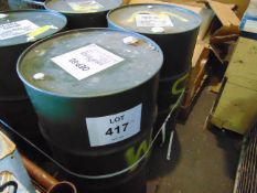 2 x Unissued 205L Sealed Drums of OEP80 Fuchs Lubricants High Pressure Gear Oil