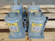 Q 4 Weber 10 Tonne Hydraulic Jacks