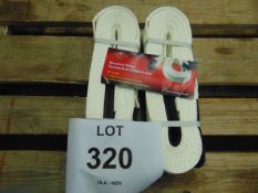 2X DSA 3 inch X 30 FT 27,000lb RECOVERY STRAPS-UNISSUED