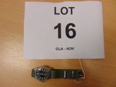 CWC W10 SERVICE WATCH RARE FAT BOY CASE NATO MARKED DATED 1983