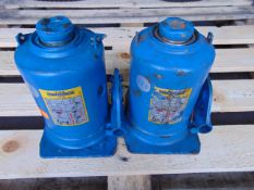 Q 2 Weber 12 Tonne Hydraulic Jacks