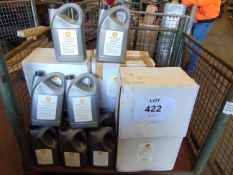 34 x Unissued 5L Sealed Cans of Shell Tellus S2 VX 46 Industrial Hydraulic Oil with Temp Range