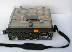 A Vintage Sony Stereo TC-510-2 Tapecorder with original manual, in working order