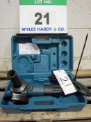 A MAKITA Model 9557NBR 115mm 240V Angle Grinder complete with Blow Moulded Case