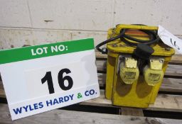 A 2-Outlet 110V Site Transformer