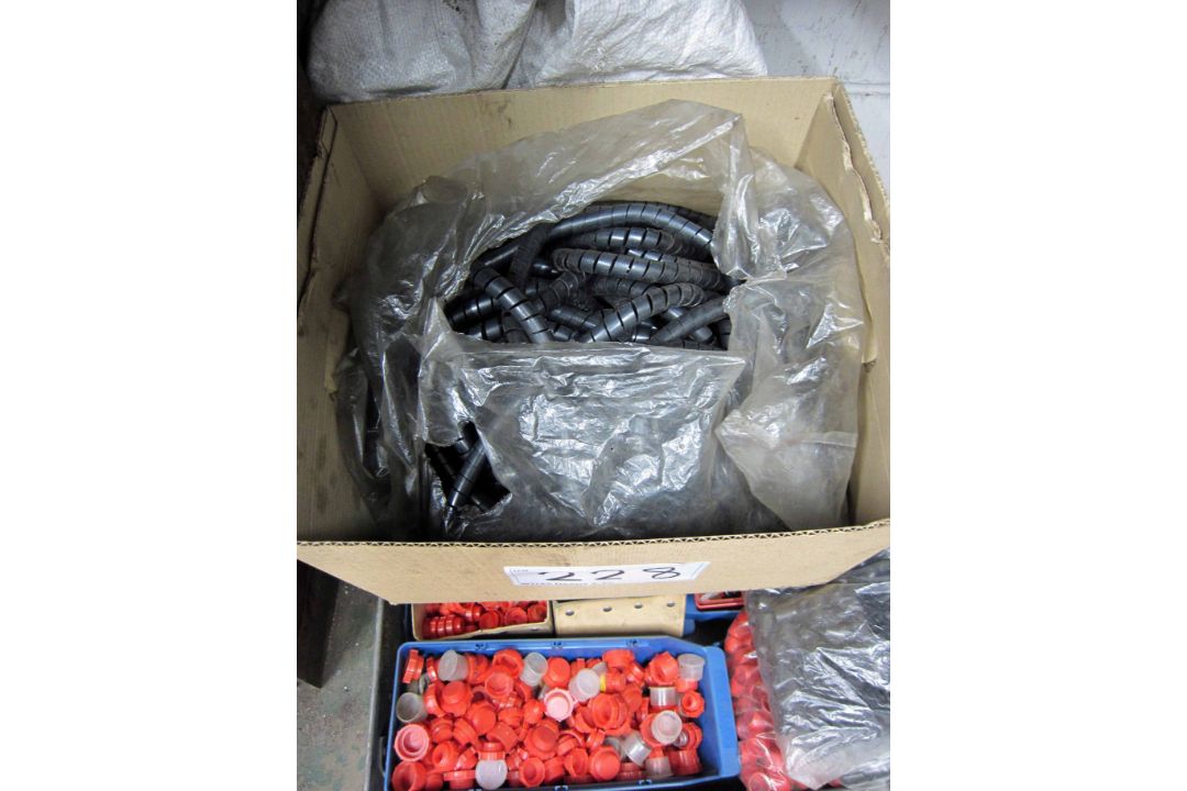 A Large Quantity of Plastic Spiral Hose Protectors and End Caps - Image 2 of 2