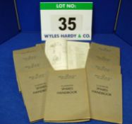 Ten Copies of the Spares Handbook for The Bristol Type 408 Mk II, 409 and 410 Car