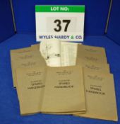 Ten Copies of the Spares Handbook for The Bristol Type 408 Mk II, 409 and 410 Car