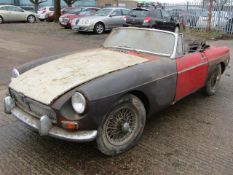 1966 MGB Roadster Pull Handle