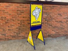 Large Michelin Double Sided Point of Sale Display Stand