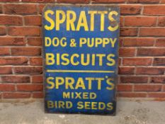 Spratt's Vintage Enamel Sign