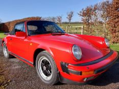 1986 Porsche 911 3.2 Carrera Convertible