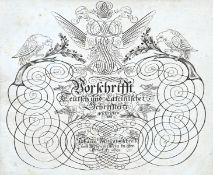 Muscat - Vorschrifft, 1692