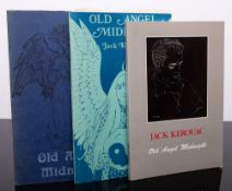 KEROUAC, Jack - Old Angel Midnight : org. card covers, Booklegger/Albion, n.d.