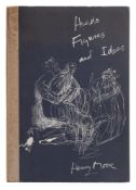 MOORE, Henry - Heads Figures and Ideas : With a comment by Geoffrey Grigson,