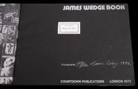 WEDGE, James - James Wedge Book : photographic illustrations throughout, org.