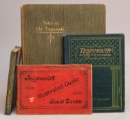 CROYDON, Edward ... [pub] - The Teignmouth Guide : folding map, small 8vo, attractively rebound qrt.