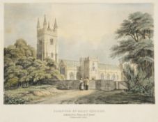 DEVON : a large number of prints of Devon and Exeter, including many lithographs of Spreat's,