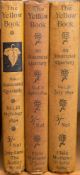 THE YELLOW BOOK : An Illustrated Quarterly, Vol 1, 2, & 3, org.