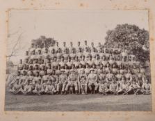 SIERRA LEONE/MILITARY : A fine early 20th century military and family photograph album.