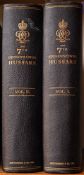 BARRETT, C.R.B - The 7th (Queen's Own) Hussars : 2 vols, plates and maps inc. 4 in colour, org.