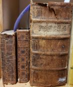 BIBLE : Biblia, Det ar All Den Heliga Efriff - (Swedish Bible) - calf worn, 4to,1809.