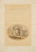 SIEGE OF LUCKNOW : 15 tinted lithograph prints on 12 sheets by Clifford Henry Mecham,
