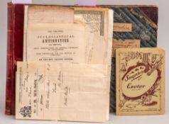 EXETER : A album of newspaper cuttings from the 'works' of George Oliver, cont.