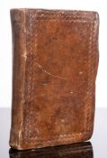 PRAYER BOOK : Manuscript prayer book, 218 pages, calf, 8vo,