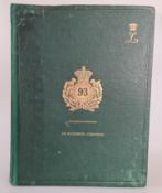 CAVENDISH, Brigadier-General A.E.J - An Reisimeid Chataich the 93rd Sutherland Highlanders ....