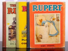 RUPERT : Mary Tourtel - The Monster Rupert ... coloured cut-outs, pictorial boards.