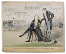GREY, Charles, 2nd Earl Grey: ( 1764-1845 ) - a collection of ten caricature prints and one other,