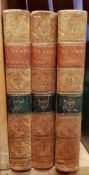 ( WOLCOT, John ) - The Works of Peter Pindar, Esq : 3 vols, eng. port. frontispiece and three eng.