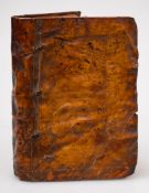 Vellum bound medical book 16th century, in English, black letter, vellum, small 4to,: [no date].