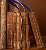 GRAMMAR : Institutio Graecae Grammatics Compendiaria - vellum soiled, small 8vo, 1685.