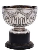 A Victorian silver rose bowl, maker William Hutton & Sons Ltd, London,