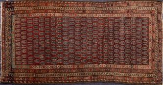 A Hamadan rug:,