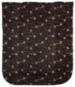 A lined tapestry double bed cover:,